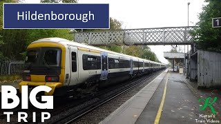 Trains at Hildenborough SEML  11119 [upl. by Ogait]