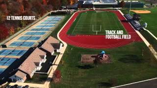 Peddie Athletic Facilities  FalconsEye View [upl. by Vinita16]