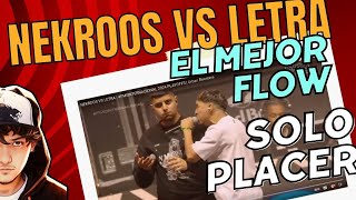 SEGURO TE VA A GUSTAR  NEKROOS VS LETRA  FMSINTERNACIONAL reaccion [upl. by Treborsemaj]