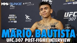 Mario Bautista Fires Back at Conor McGregor After Jose Aldo Win Kiss My Ass  UFC 307 [upl. by Yssirhc]