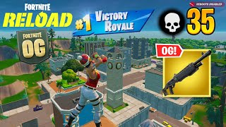 Fortnite Reload  High Kill Solo vs Squads OG Gameplay Keyboard amp Mouse [upl. by Liscomb]