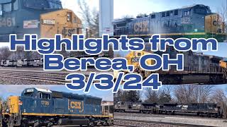 Highlights from Berea Ohio 3324 also some from 22524 [upl. by Eetsirk]