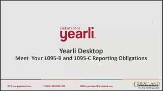 Greatland Yearli Desktop 1095 Demo [upl. by Acquah18]