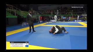 RODRIGO ANTUNES vs JUAN FRANCISCO VIZCAINO MARTIN 2022 European IBJJF Championship SEMI FINAL [upl. by Ainnet]