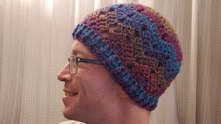 Part 1  The Chevron Hat Crochet Tutorial [upl. by Dunton416]