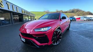 2022 LAMBORGHINI URUS 40 V8 SUV 641 Rosso Mars for sale at Castle Motors [upl. by Rella]