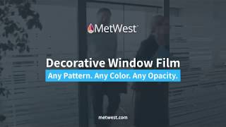 Decorative Window Film [upl. by Atsed]