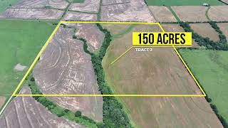 SOLD 71024 Auction 618 Acres Cowley County Kansas Land For Sale Southeast of Rock [upl. by Eno]