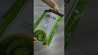 custom green zip lock seeds packaging bags with custom logo zipperbag unboxing foodpackaging [upl. by Giulietta]