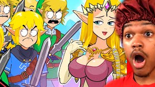 Zelda Smash Royale Reaction [upl. by Llenwad20]