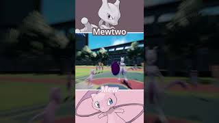 MEWTWO vs MEW  Legendary Pokémon Battle pokemon [upl. by Dunkin990]