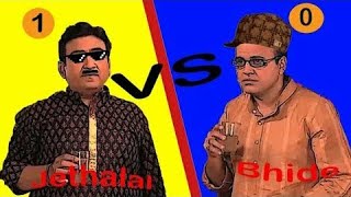 Jethalal Bhide Thug Life  Jethalal Vs Bhide  Thug Life Compilation  Tmkoc [upl. by Topliffe173]