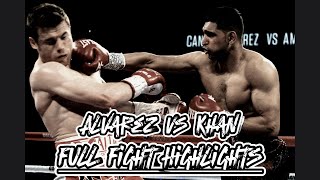 Canelo Alvarez Vs Amir Khan Full Fight Highlights [upl. by Tsepmet]