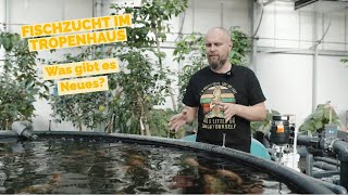 AQUAKULTUR  AQUAPONIC Vorstellung im Tropenhaus [upl. by Scrope]