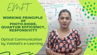 Working Principle of Photodiode Quantum Efficiency Responsivity [upl. by Greenland]