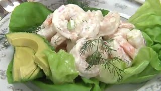 RECIPE Shrimp Salad amp Strawberry Basil Spritzer [upl. by Halona]