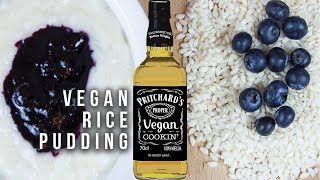 Vegan Rice Pudding  Pritchards Proper Vegan Cookin [upl. by Ybanrab]