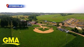 Exploring Iowa and the inaugural Field of Dreams game l GMA [upl. by Twyla]