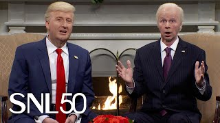 Trump and Biden Meeting Cold Open  SNL [upl. by Lebana]