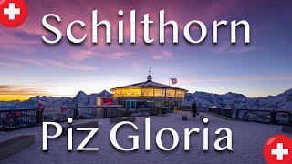 Most beautiful places in Switzerland  Schilthorn Piz Gloria [upl. by Quincy]