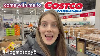 Festive Costco trip vlogmasday8 [upl. by Hajed]