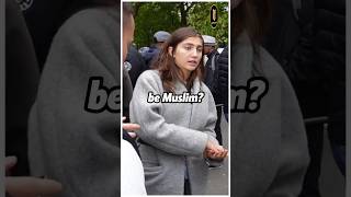 Atheist Woman Confronts Muslim  Mansur  Speakers Corner [upl. by Llen]