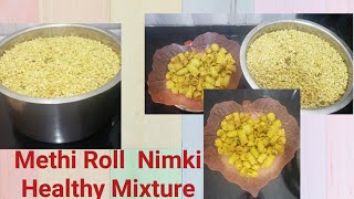 Methi Rolls Nimki Snacks self life 20DaysAnd Healthy Minimum Oil Mixture From millet Jowar [upl. by Rachael]