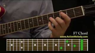 How To Play an F7 Chord On The Guitar [upl. by Cazzie]