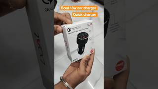 unboxing boat car charger 2USB 18w 30A 100w quick charge powerful Adapter shorts ragu96 adapter [upl. by Dnomzed82]