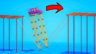 Could you beat the LAST LEVEL in Poly Bridge 3 [upl. by Ruhl101]