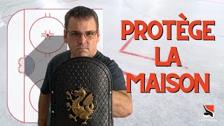 Hockey  Positionnement en zone défensive  Protéger la maison [upl. by Hodess767]