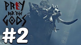 Praey For The Gods  Gameplay Walkthrough Part 2  Mammoth Colossus Early Access [upl. by Angid]