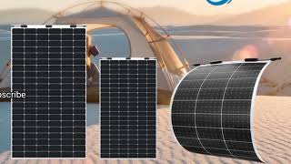 solar energy panel JNTIMUYA flexible solar Energy panel 400w flexible thin film solar panel [upl. by Hax814]