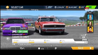 1967 Camaro SS Time Trial Competition  0 Upgrades  Real Racing 3 [upl. by Gniw]