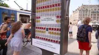 Food amp Beverage McDonalds sensitive panel gives out free McFlurry  JCDecaux Netherlands [upl. by Leary]