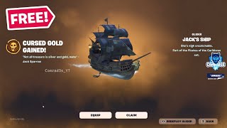 How to Learn all Pirate Code to unlock Jacks Ship Fortnite  How to Collect all 8 Map Pieces [upl. by Aekerly]