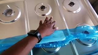 30quot Indurama Stainless Steel Gas Stove Unboxing in Jamaica  Oven Light  Stacy Personally Speaking [upl. by Hardigg514]