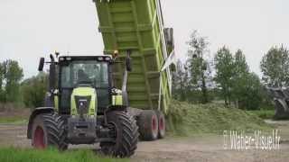 Chantier de récolte densilage de Ray grass ditalie [upl. by Osborne]