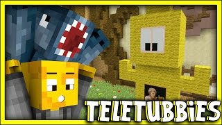 Minecraft  Build Battle Buddies  TELETUBBIES WAshDubh [upl. by Primalia861]