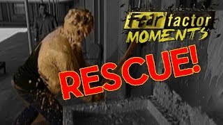 Fear Factor Moments  Psycho Shower Rescue [upl. by Laeria]