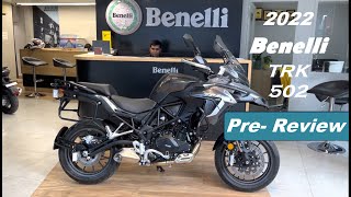 Benelli TRK 502  Black  Grey  2022  India [upl. by Lodovico]