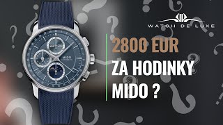 Všetko čo by ste mali vedieť o novinke MIDO BARONCELLI CHRONOGRAPH MOONPHASE [upl. by Caitlin]