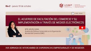 quotEL ACUERDO DE FACILITACIÓN DEL COMERCIO Y SU IMPLEMENTACIÓN A TRAVÉS DE MEDIOS ELECTRÓNICOSquot [upl. by Safier445]