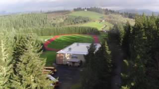 Delphian School Campus Fall Flyover [upl. by Suhsoj]