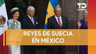 Reyes de Suecia visitan México [upl. by Yelram]