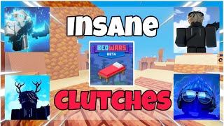 These Are The Most INSANE Telepearl Clutches… Roblox Bedwars [upl. by Hodges]