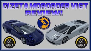 Para64 Cizeta Moroder V16T Review Headlights Up Versions [upl. by Clauddetta]