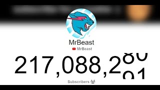 MrBeast vs TSeries Live Sub Count [upl. by Eeraj]