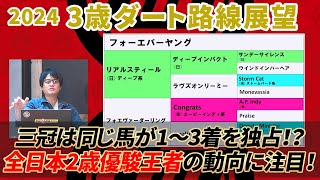 【2024年3歳ダート路線展望】生産・育成の大きなターニングポイント！ 鍵は白い砂！亀谷敬正のGIアプローチ特別編 [upl. by Damha]