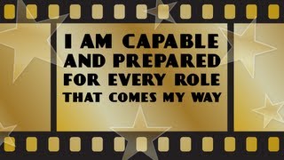 Positive Affirmations for Actors amp Movie Stars from My Dreams Matter [upl. by Levona491]